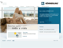 Tablet Screenshot of kommerling.com.br